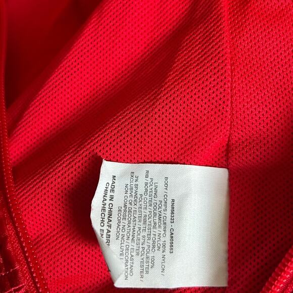 Nike Relay Track Jacket - satin bomber style 502897 Grey tag Sportswear MED - Picture 7 of 8
